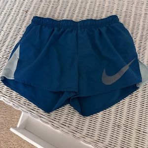 Nike Blue flowy shorts
